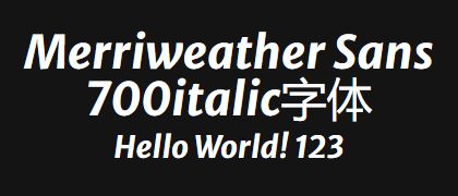 Merriweather-Sans-700italic
