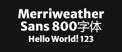Merriweather-Sans-800