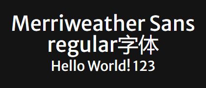 Merriweather-Sans-regular