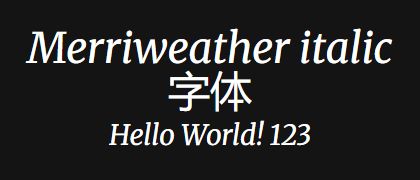 Merriweather-italic