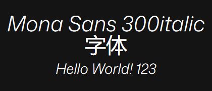 Mona-Sans-300italic