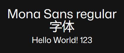 Mona-Sans-regular