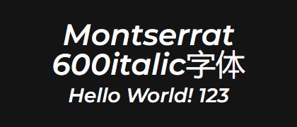 Montserrat-600italic