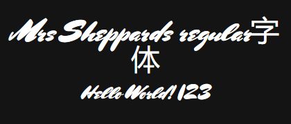 Mrs-Sheppards-regular