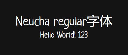 Neucha-regular