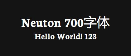Neuton-700