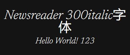 Newsreader-300italic