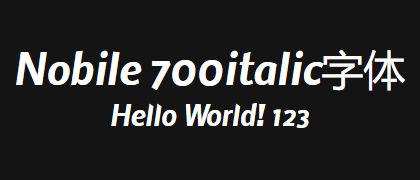Nobile-700italic