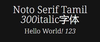 Noto-Serif-Tamil-300italic