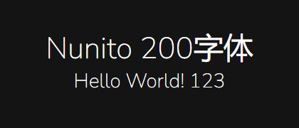 Nunito-200