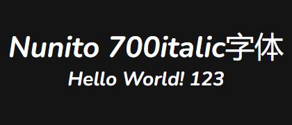 Nunito-700italic