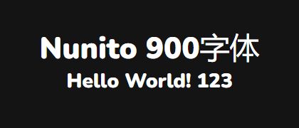 Nunito-900