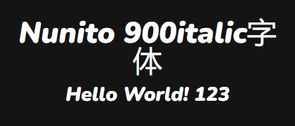 Nunito-900italic