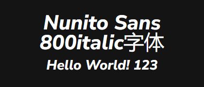 Nunito-Sans-800italic