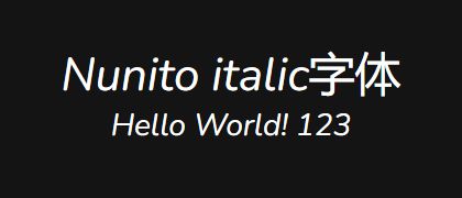 Nunito-italic