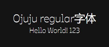Ojuju-regular