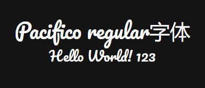 Pacifico-regular