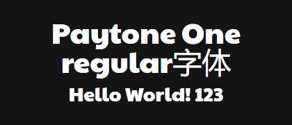 Paytone-One-regular