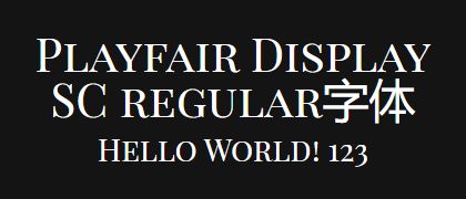 Playfair-Display-SC-regular
