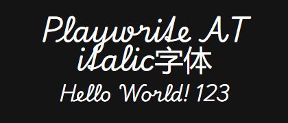 Playwrite-AT-italic