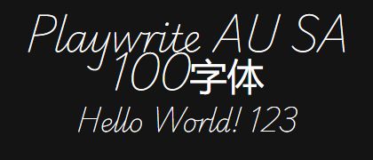 Playwrite-AU-SA-100