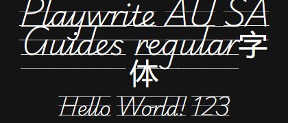 Playwrite-AU-SA-Guides-regular