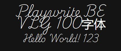 Playwrite-BE-VLG-100