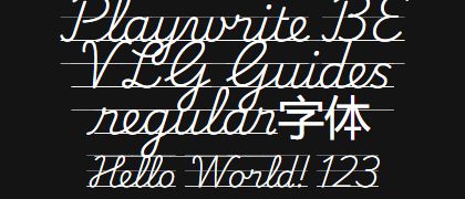 Playwrite-BE-VLG-Guides-regular