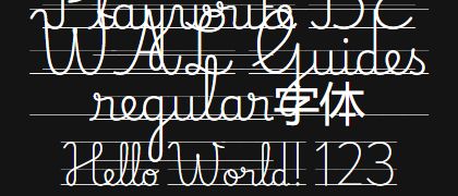 Playwrite-BE-WAL-Guides-regular