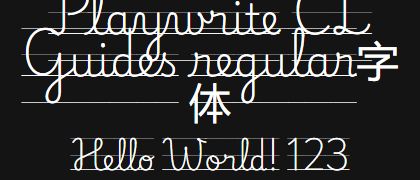 Playwrite-CL-Guides-regular