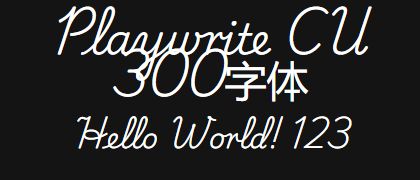 Playwrite-CU-300