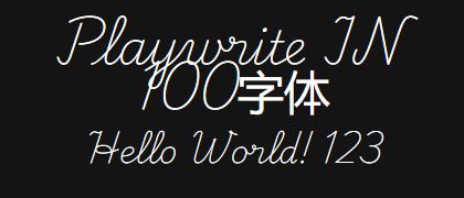 Playwrite-IN-100