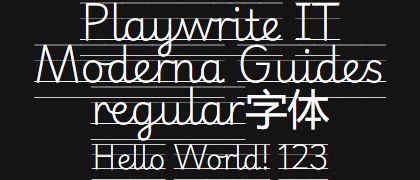Playwrite-IT-Moderna-Guides-regular