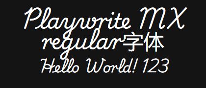 Playwrite-MX-regular
