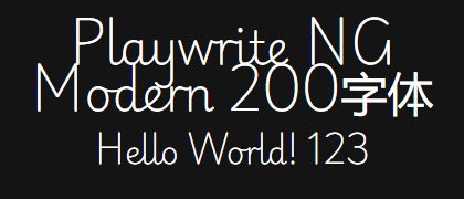 Playwrite-NG-Modern-200