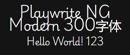 Playwrite-NG-Modern-300