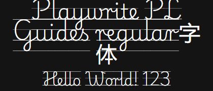 Playwrite-PL-Guides-regular