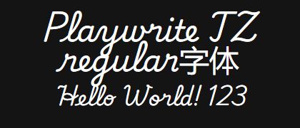 Playwrite-TZ-regular