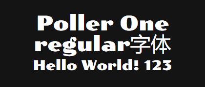 Poller-One-regular