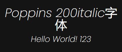 Poppins-200italic