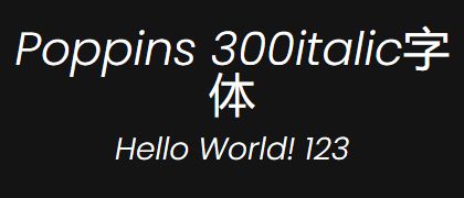 Poppins-300italic
