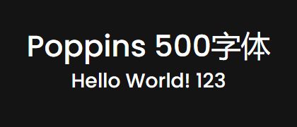 Poppins-500