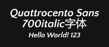Quattrocento-Sans-700italic