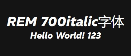 REM-700italic