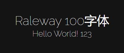 Raleway-100