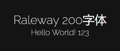 Raleway-200