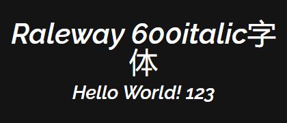 Raleway-600italic