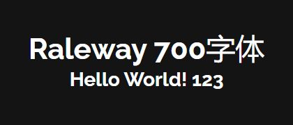 Raleway-700