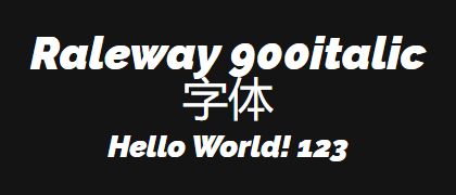 Raleway-900italic