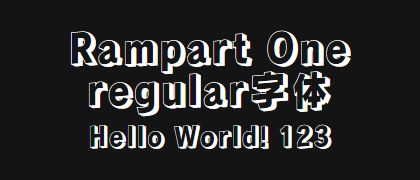 Rampart-One-regular